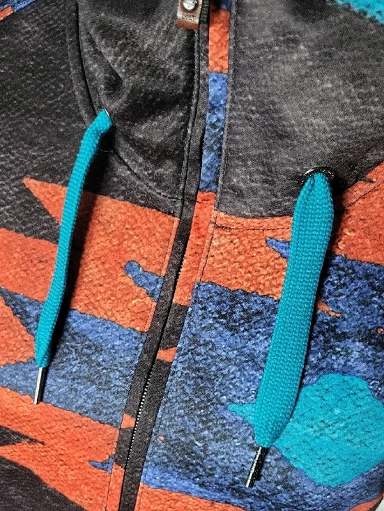 Roxy Women's Aztec Softshell Ski Jacket Size Medium Long Slim Fit - Picture 3 of 14